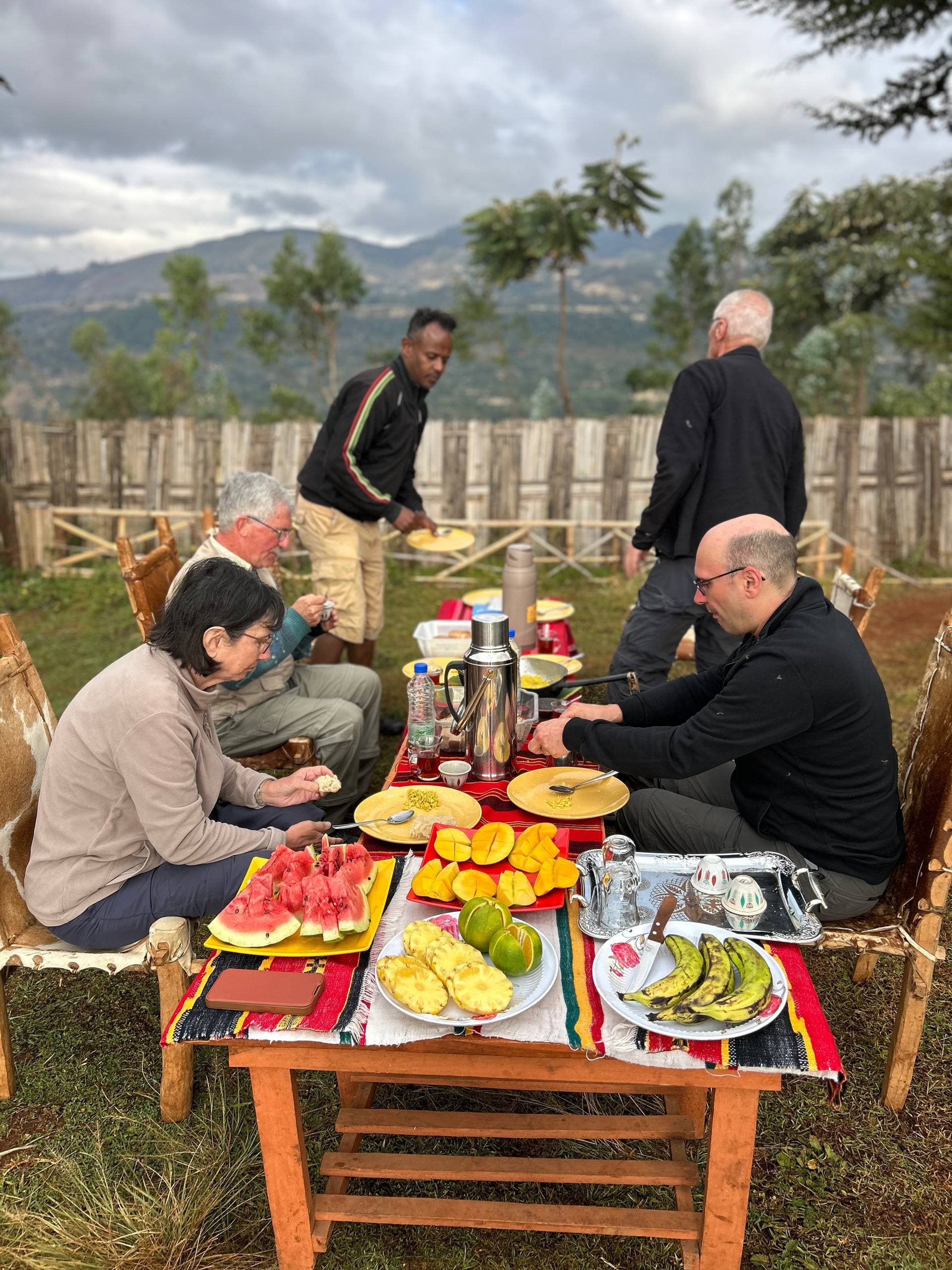 Tracking through Dorze Highlands